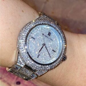 Michael Kors Crystal Elegant Silver Women's Watch